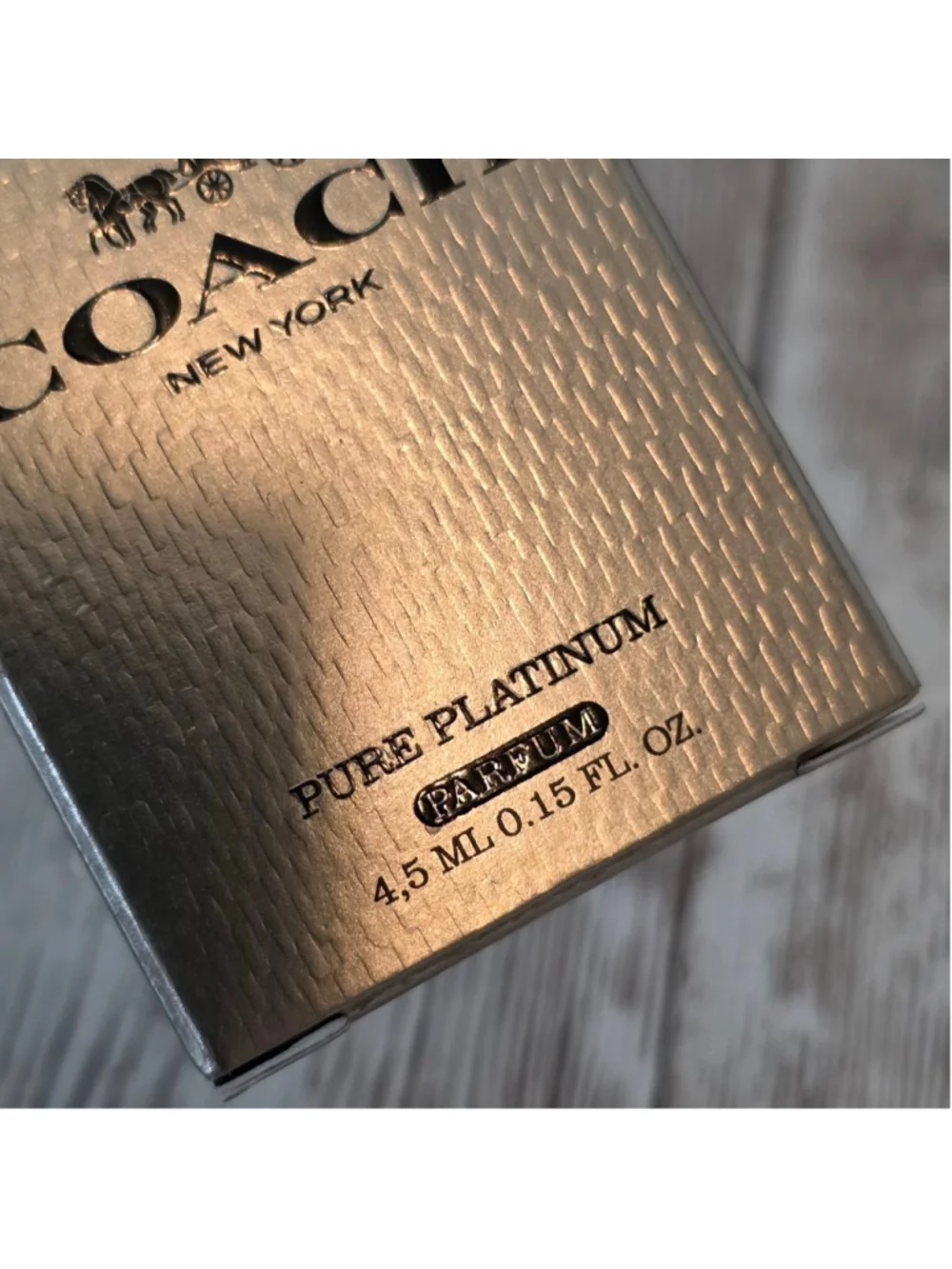 Men's Coach Pure Platinum Parfum mini